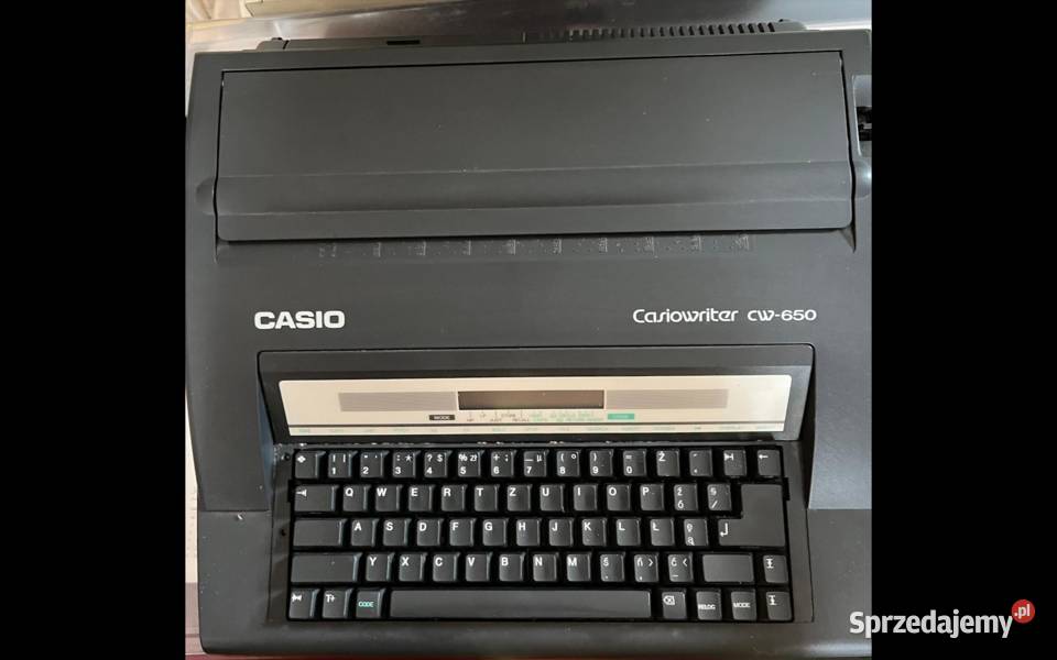 CASIOwriter CW650 Elektroniczna maszyna do mazowieckie Warszawa