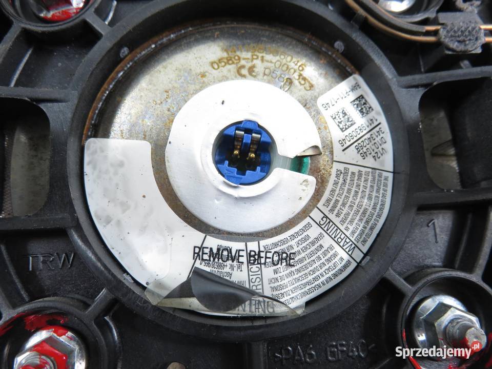 PODUSZKA KIEROWCY OPEL MOVANO B 2010 34116559D osobowe