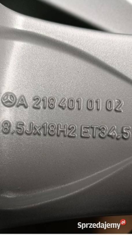 Komplet felg aluminiowych 18 Mercedes CLS 5x112 Milicz