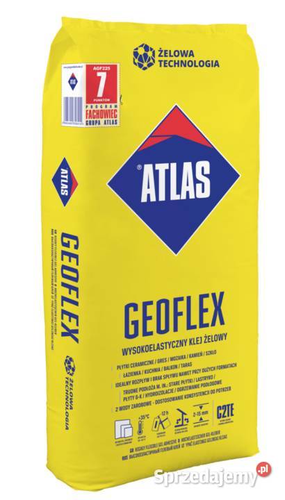 Zaprawa elastyczna klejowa GEOFLEX 225 ATLAS Wrocław