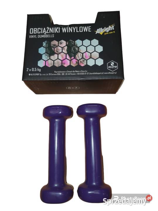 Hantle winylowe fitness 2 x 05 Dębica