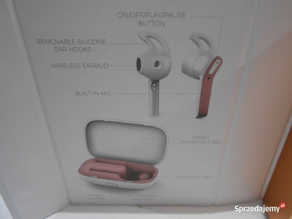 Słuchawki bezprzewodowe Gabba Goods NOWE Słuchawki i głośniki śląskie Katowice