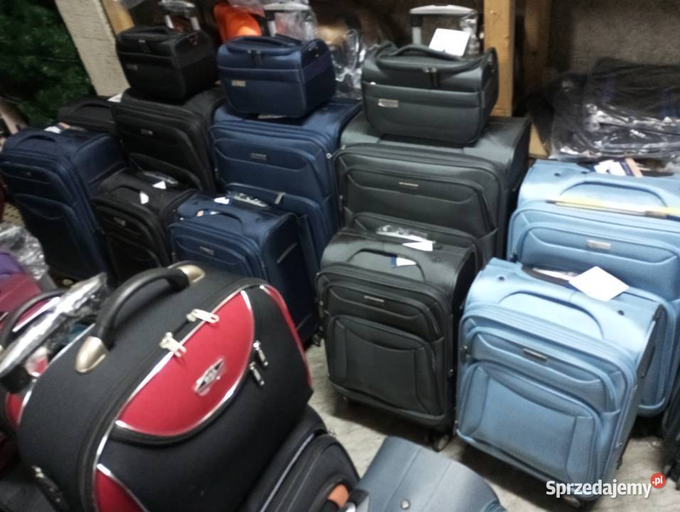 Walizka duża xxl z grubej codury na 4 kołach Lublin