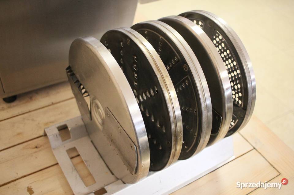 Szatkownica elektryczna do warzyw komplet tarcz Góra