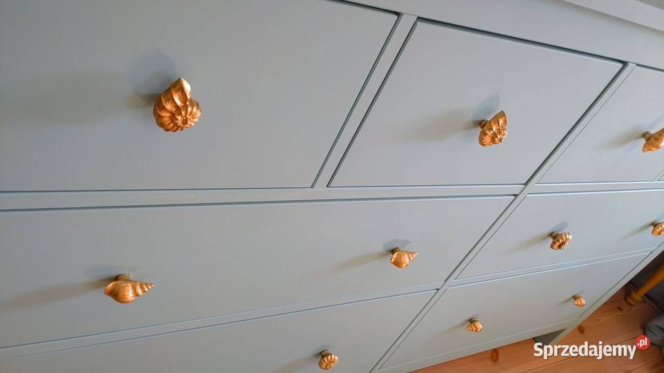 Komoda IKEA HEMNES drewniana ręcznie malowana 96cm zachodniopomorskie Niechorze