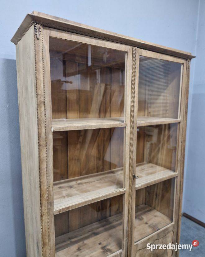 Orzechowa Biblioteka w Stylu Biedermeier Marki