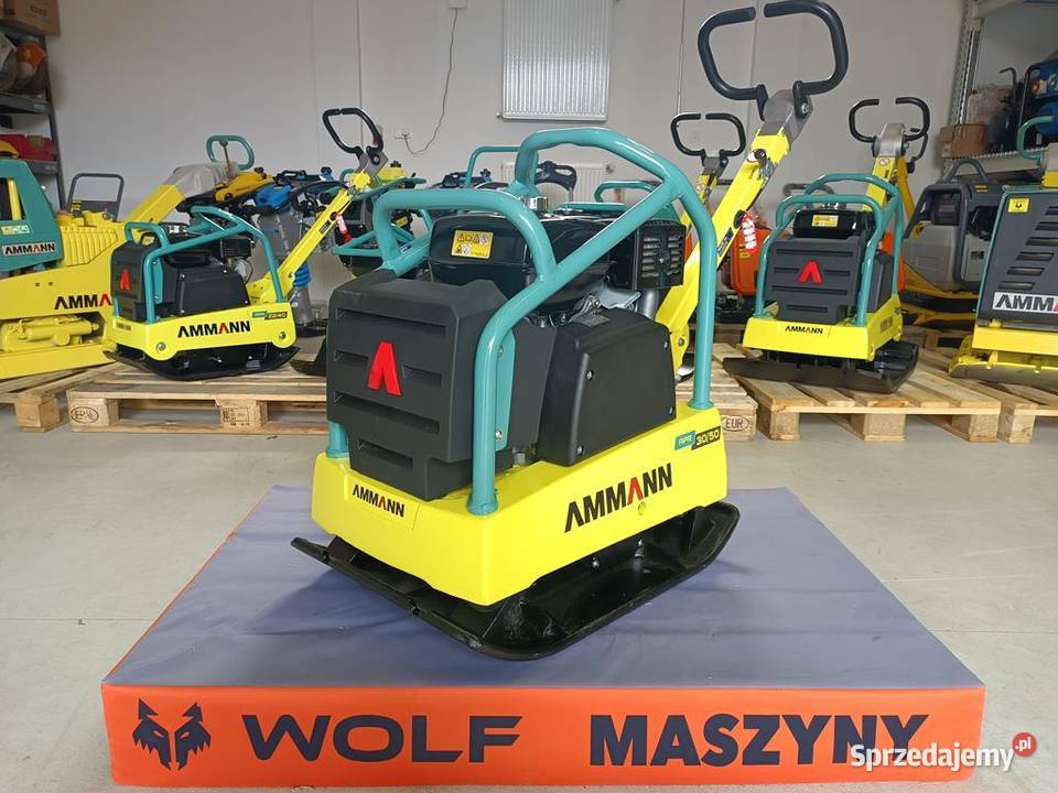 ZAGĘSZCZARKA REWERSYJNA AMMANN APR 3050 NOWA Pozostałe Trzebnica sprzedam