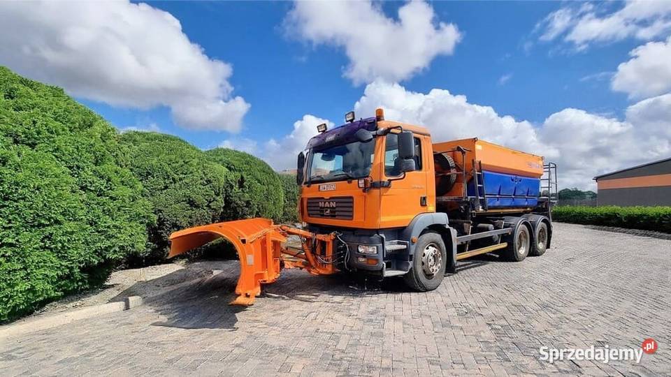 MAN TGM 26330 6x4 piaskarka SCHMIDT 925m3 Markowice sprzedam