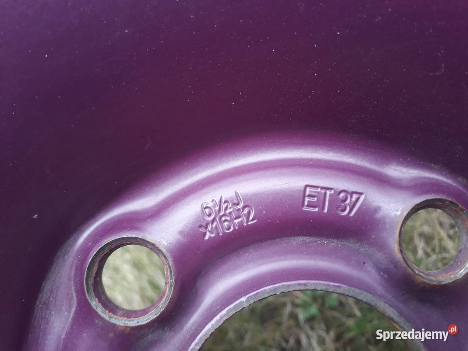Felgi 4x100 16 x 65 ET 37 VW Seat VAG Opony 195 Działoszyn
