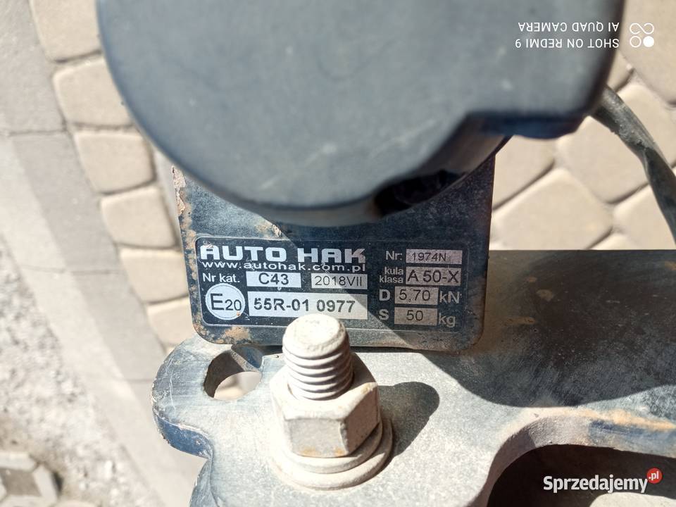 Hak holowniczy Ford Fusion 0213 Pozostałe Oleszyce