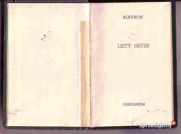 (3395) LISTY HETER - ALKIFRON