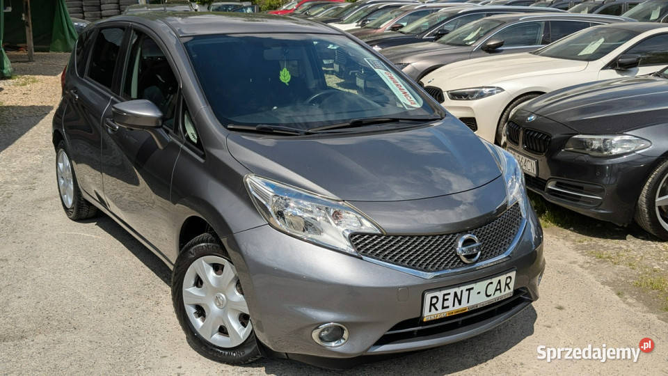 Nissan Note 15dCi90BezwypadkowyKlimatyzacja Navi Częstochowa