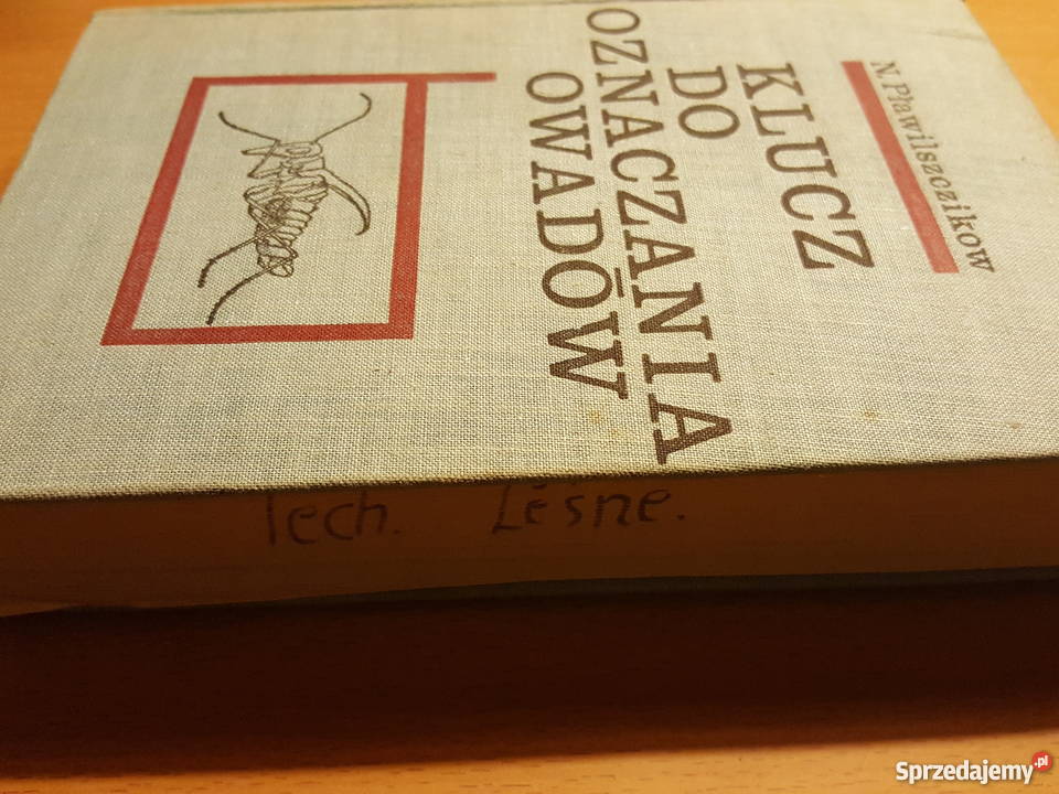 KSIĄŻKA Klucz do oznaczania owadów N Złotniki