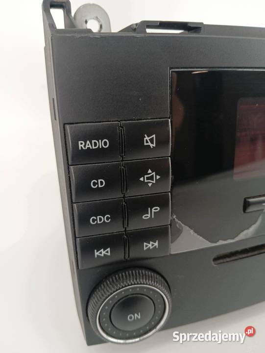 RADIO A1698206189 MercedesBenz Aklasa II Sprzęt audio fabryczny sprzedam