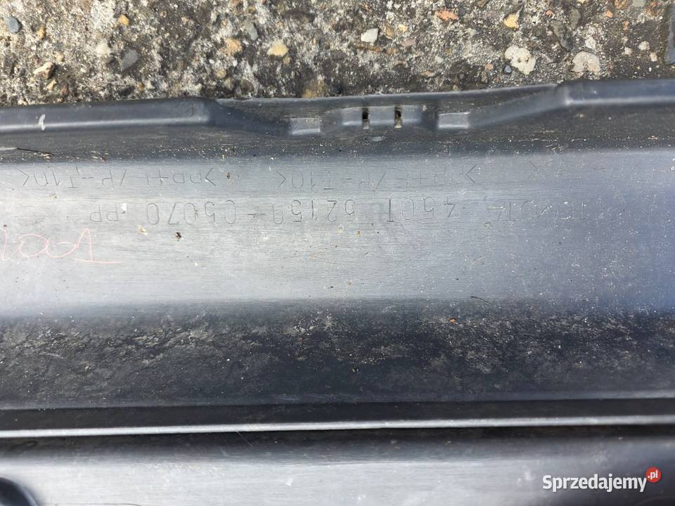 Spoiler dolna część zderzaka przedniego Toyota Wrocław