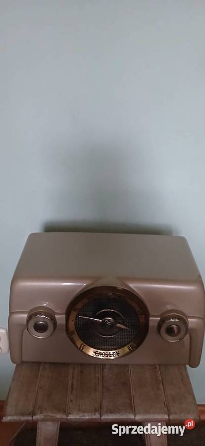 Radio lampowe z lat 50 tych