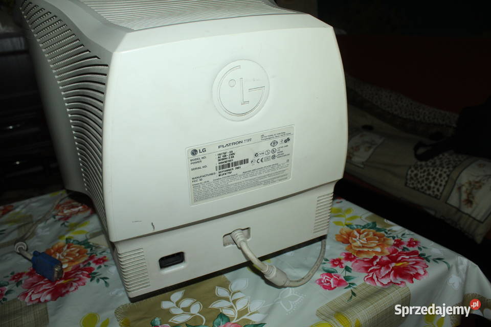 Monitor LG Flatron 775FT Używany kabel Monitory i projektory