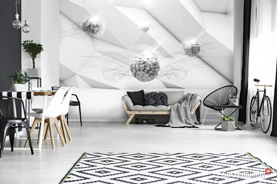 Tapeta foototapeta Abstrakcja diamentowe kule wewnętrzne Leszno