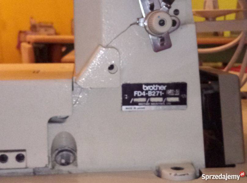 Maszyna do szycia Szlufkarka Brother z nożami