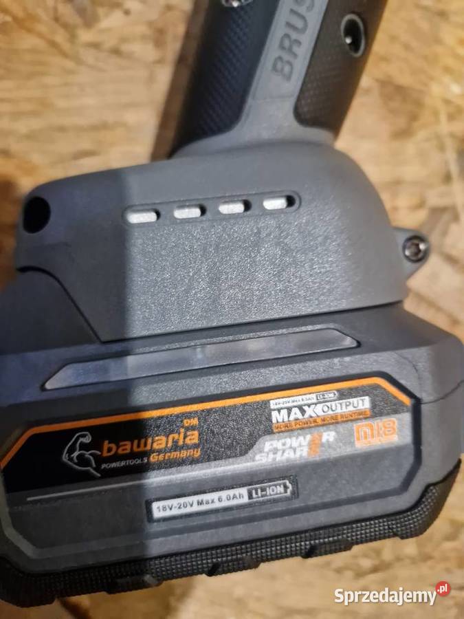 SZLIFIERKA KĄTOWA bawaria BEZ SZCZOTKOWA 60 ah