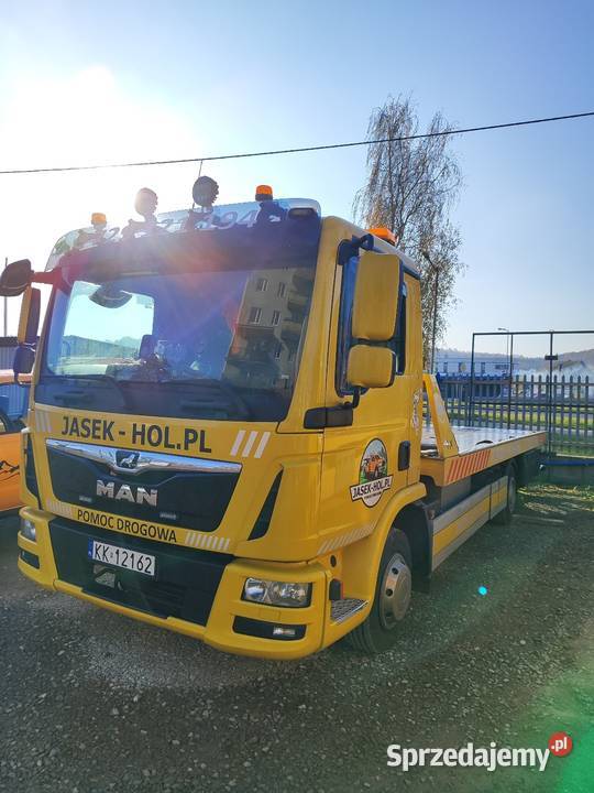 Man TGL 8220 2016R EURO 6 LAWETA PŁYTA ogranicznik prędkości Kraków