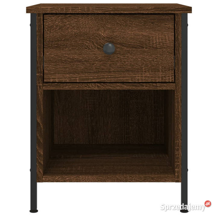 Szafki nocne 2 brązowy dąb 40x42x50 WM825942 mazowieckie Warszawa sprzedam
