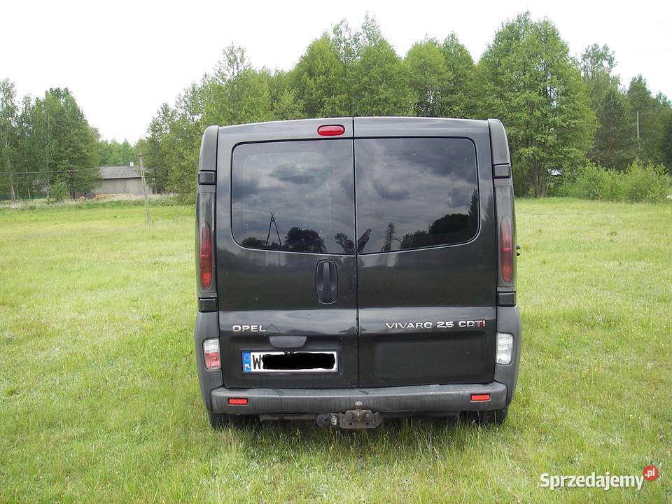 Opel Vivaro Trafic 25 DTI 6cio osobowa LONG