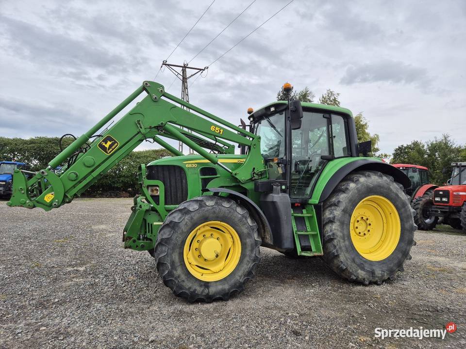 John DEERE 6830 Ładowacz TUZ WOM