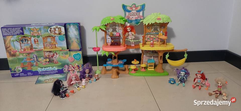 Enchantimals tropikalna kawiarenka 6 lalek Aleksandrów Łódzki
