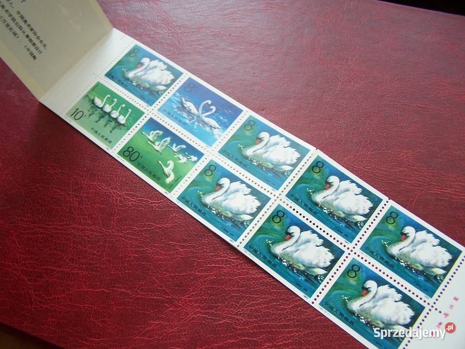Chiny 1983 MNH Mi 190609 Karnet Fauna Ptaki Tychy