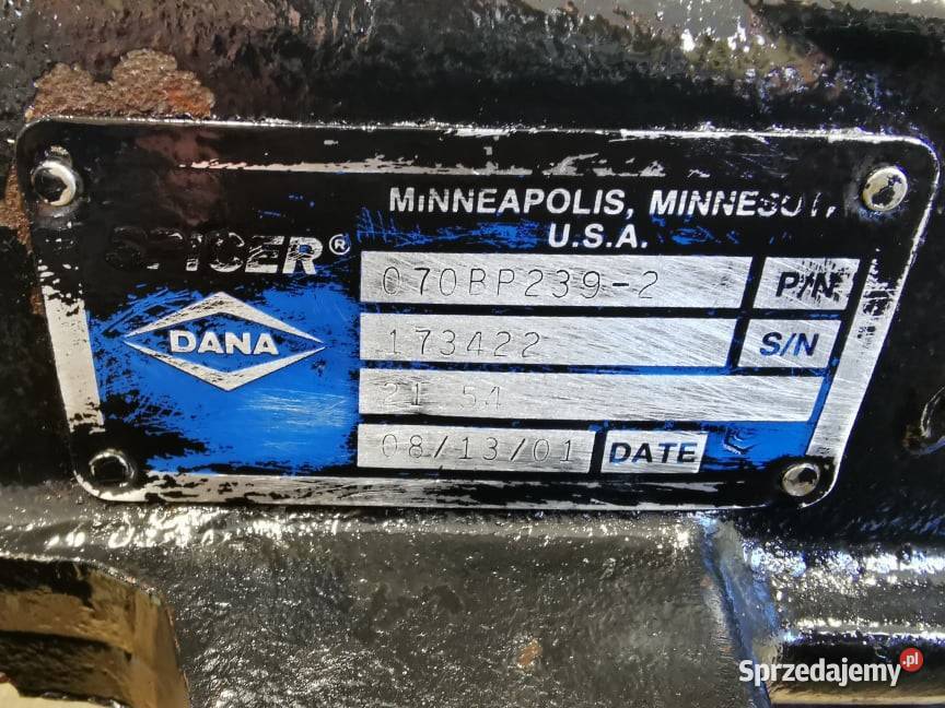 Obudowa osi przedniej Case MX 270 Magnum Dana wielkopolskie Wilkowo sprzedam