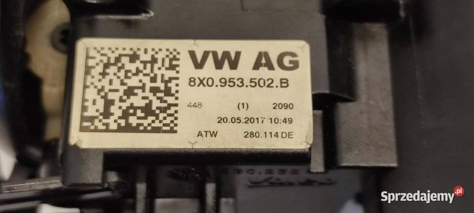 AUDI Q3 8U MANETKI TAŚMA 8X0953521AF 8X0953502B osobowe sprzedam