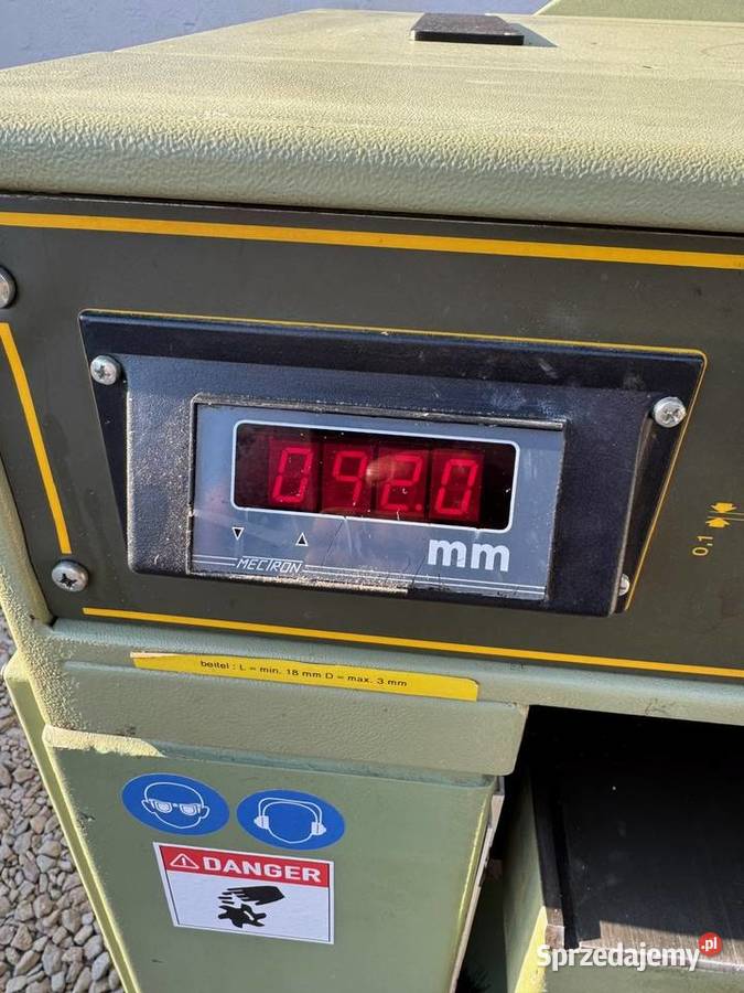 Grubościwóak strugarka STETON S 530 I Kalwaria Zebrzydowska