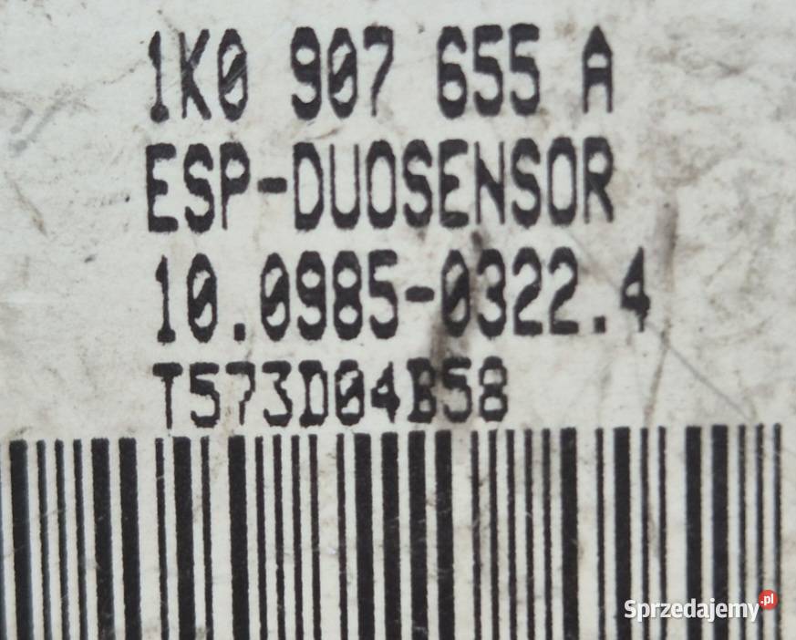 MODUŁ CZUJNIK SENSOR ESP VW SEAT AUDI SKODA