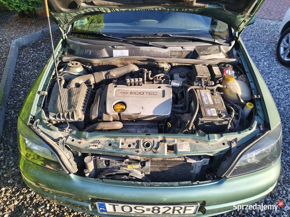 Opel astra G 16 16v Benzyna LPG HAK zielony sprzedam