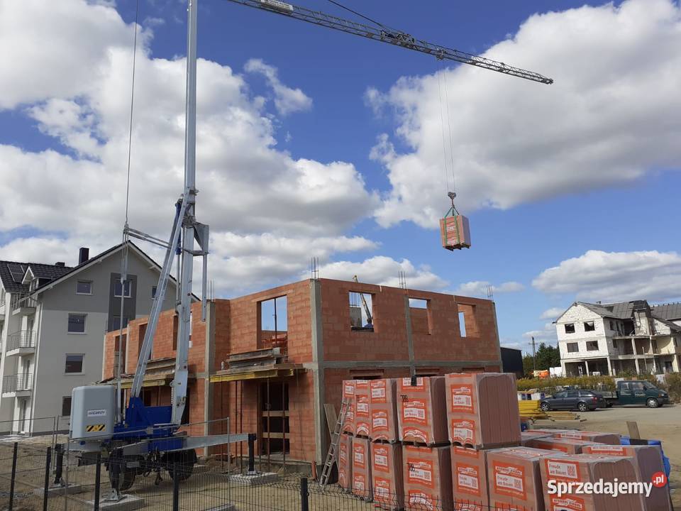 Żuraw dźwig dekarski budowlany mobilny VICARIO Ligota Piękna sprzedam