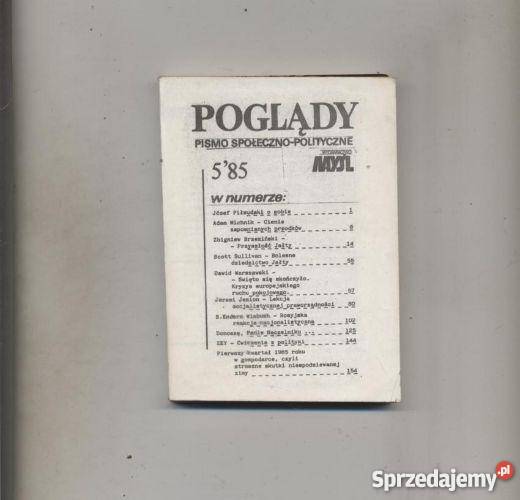 Poglądy Pismo społecznopolityczne 585 Szczecin