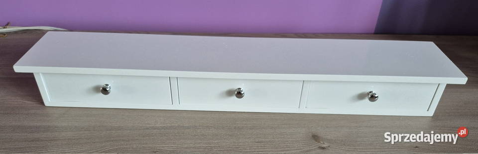SONGMICS półka ścienna z 3 szufladami elegancka Pawłowice
