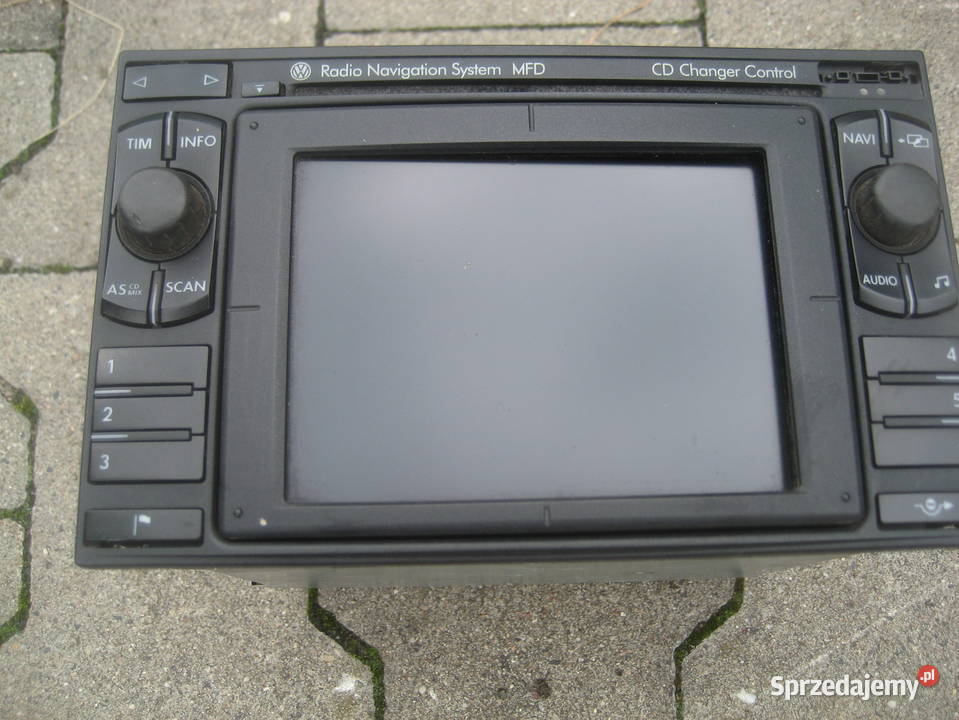 vw t4 lift multivan 0004r radio navigacja MFD cd Rakoniewice sprzedam