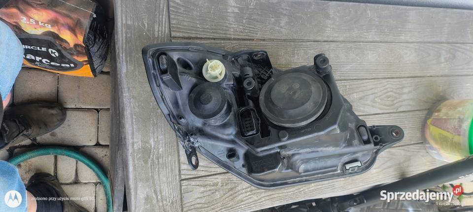 Lampa reflektor kierowcy bi halogen Skoda Fabia dolnośląskie Lubin