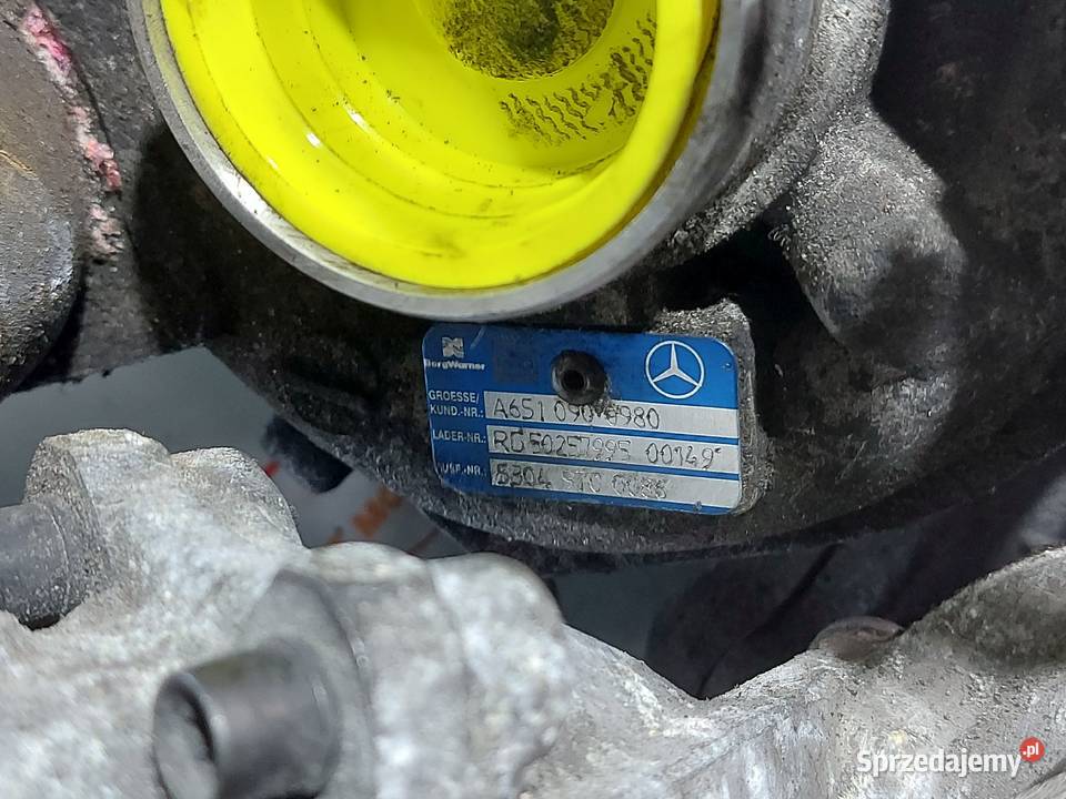 SPRINTER 22 CDI 651 651955 163 turbosprężarka Kielce