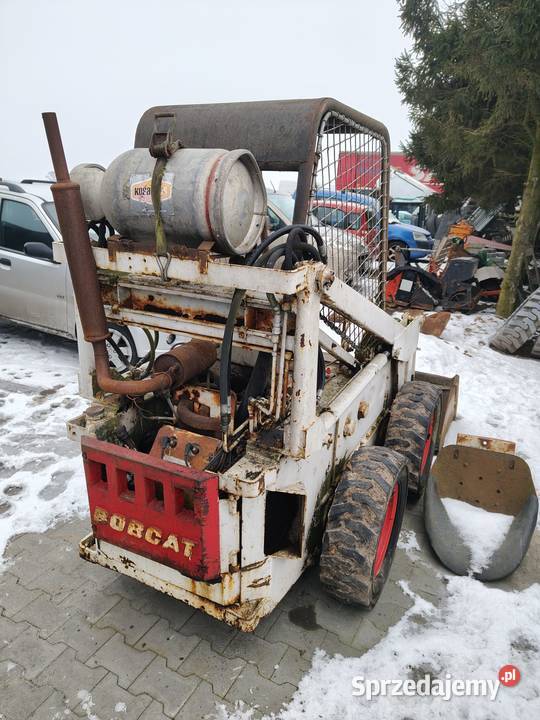 Bobcat mini koparko na gaz silnik benzynowy Krzeszowice