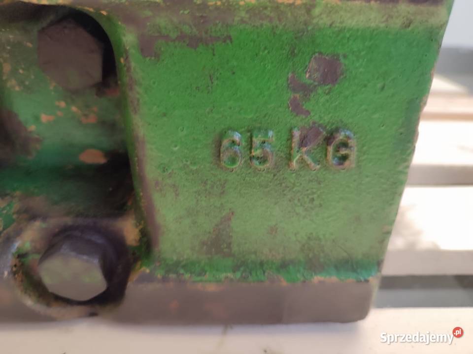 Wspornik ramy z obciążnikiem R127729 John Deere wielkopolskie Wilkowo