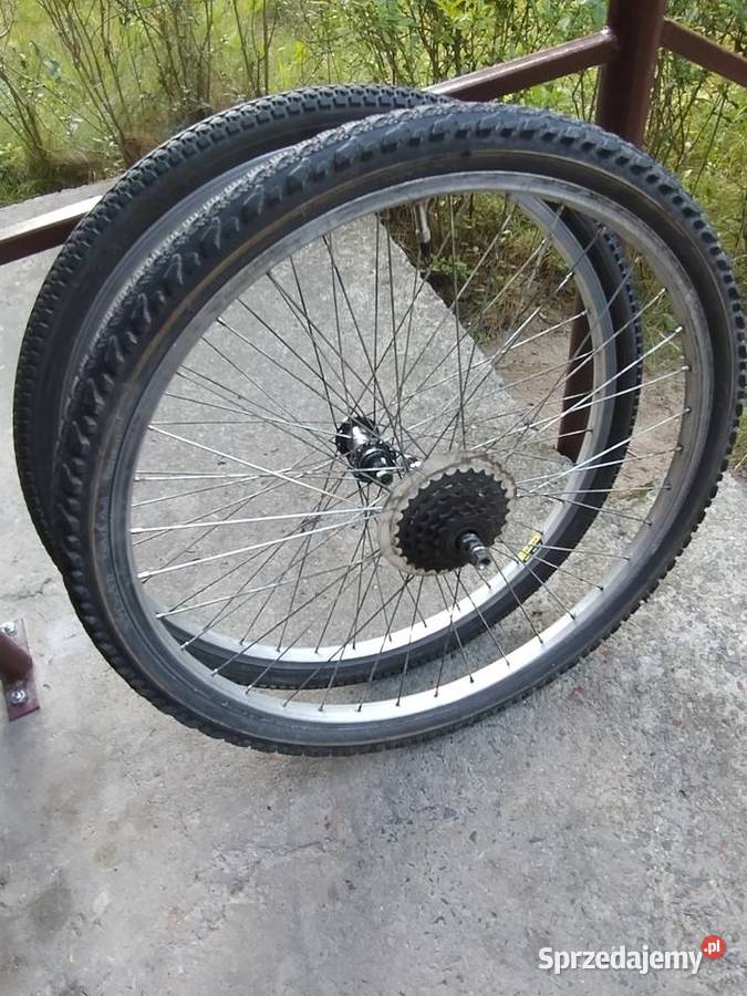 Koła rowerowe aluminiowe kpl 26 Części i akcesoria mazowieckie