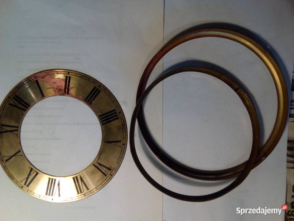 6 ramek do tarcz zegarowych tarcza zegara Wałbrzych