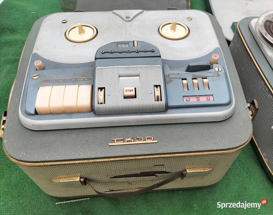 3x magnetofon szpulowy GRUNDIG TK8 TK27 TK30 Leszno