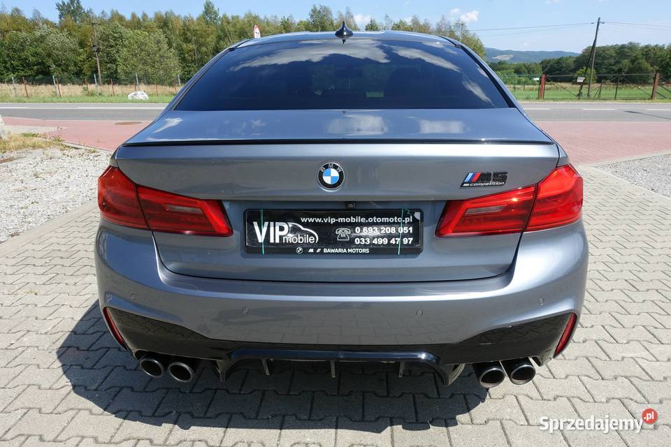 BMW M5 44 625 Competition Salon 2 właściciel 4/5 śląskie