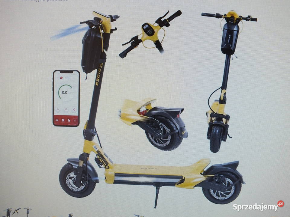 dwie hulajnogi  xrider m10max , xrider m10 na gwarancji.