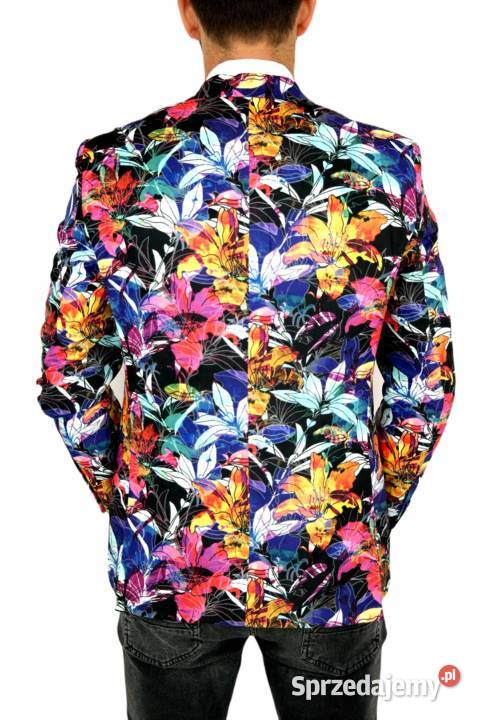 GIOVANNI PERA Marynarka Męska D609 Kolorowa wielkopolskie Ostrów Wielkopolski