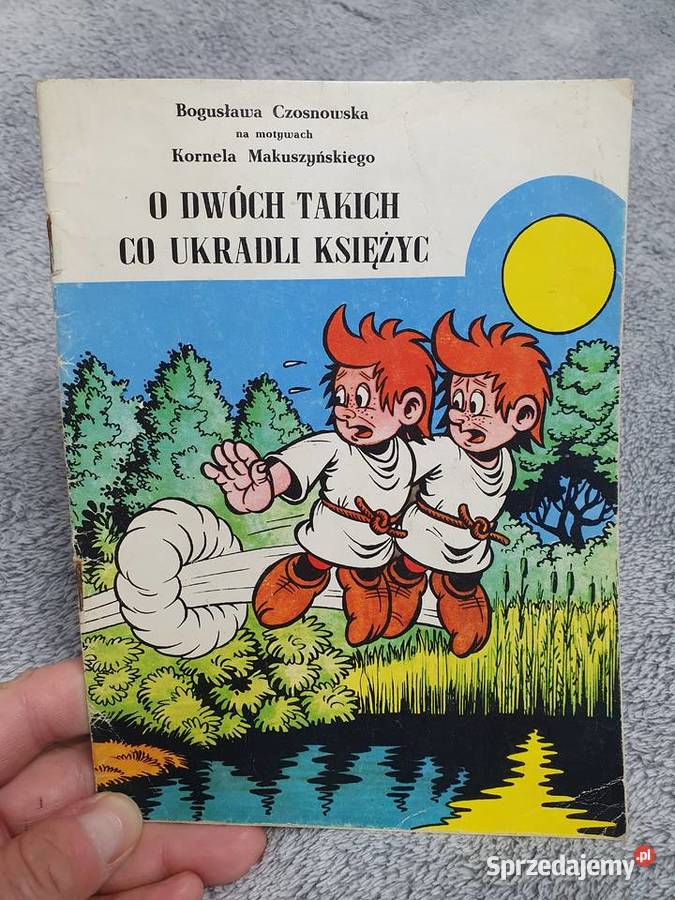 O dwóch takich co ukradli księżyc Janusz Christa Rok wydania 1983 Komiksy Kultura i Rozrywka pomorskie
